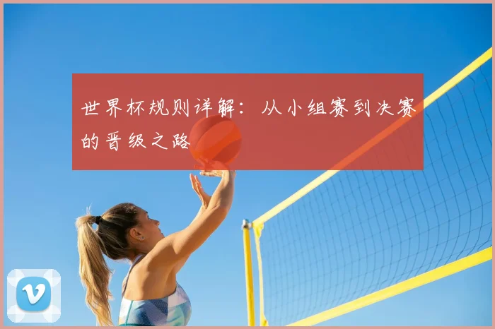 世界杯规则详解：从小组赛到决赛的晋级之路
