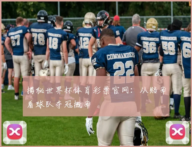 揭秘世界杯体育彩票官网：从赔率看球队夺冠概率